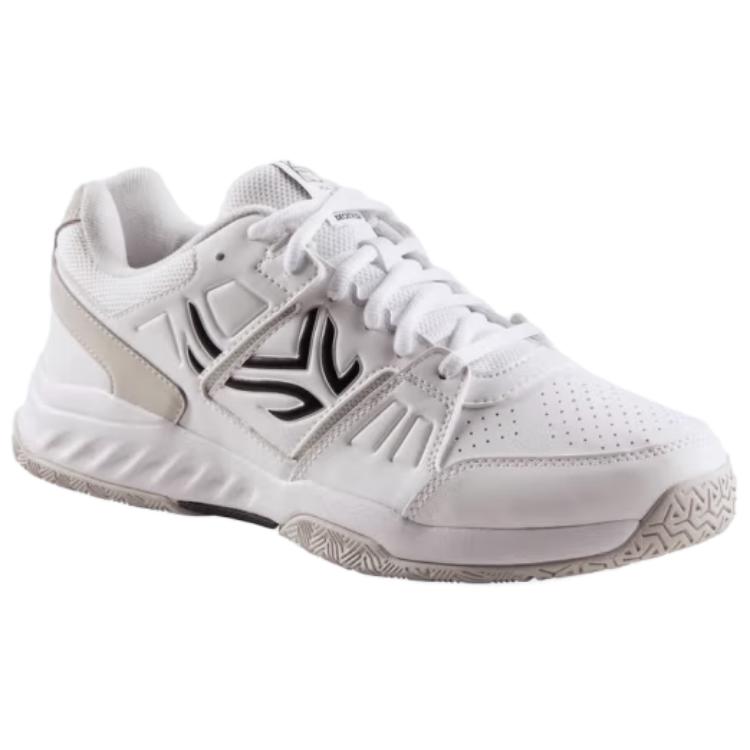 DECATHLON Cushioning Abrasion Resistant Cushioning, Wear Resistant Low top Training Shoes Men’s White