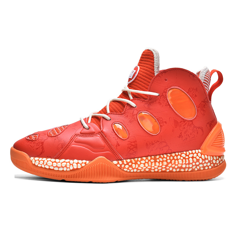 IVERSON Balance Abrasion Resistant High top Mismatched Performance Basketball Shoes Unisex