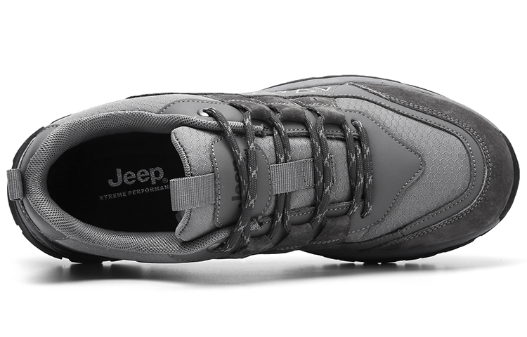 Jeep Mountaineering Collection Low top Outdoor Shoes Men’s Gray