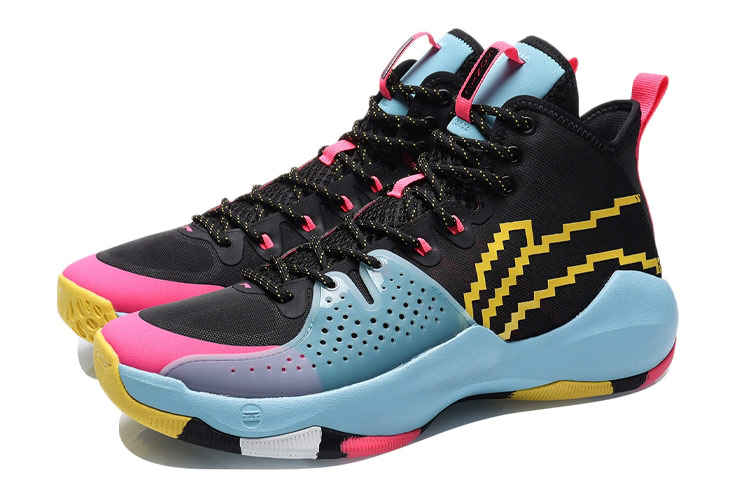 Li Ning Combat Hi Sonic Basketball Shoes Men’s Black Blue