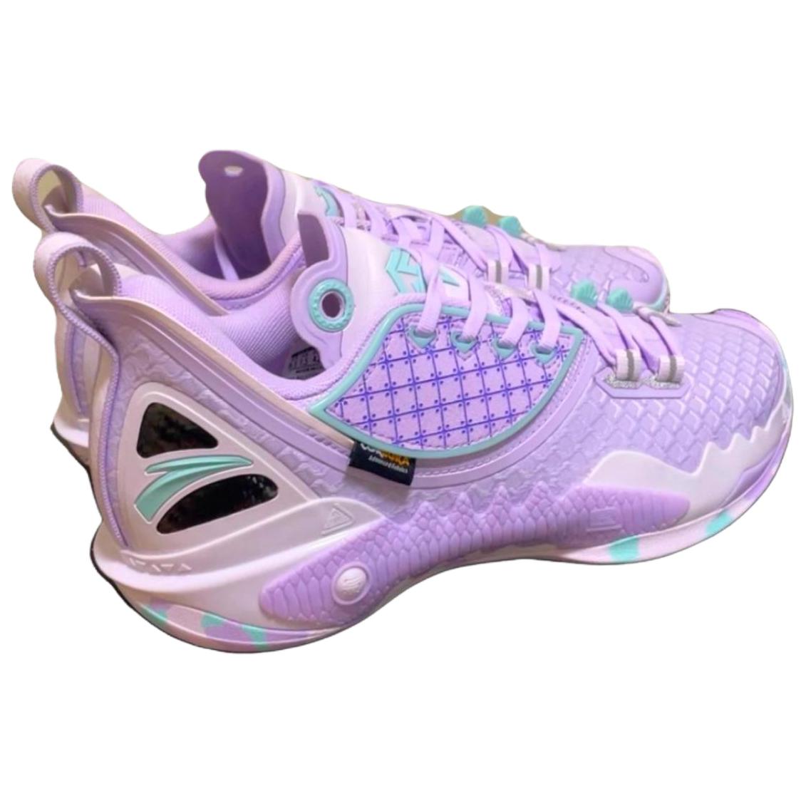 Anta Frenzy 5 V2 Cushioning, Slip Resistant, Abrasion Resistant, Moisture Wicking Low top Basketball Shoes Men’s Purple