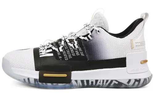 PEAK Flash ' Black History Month ' Comfortable Fabric Cushioning Slip Resistant Abrasion Resistant Low top