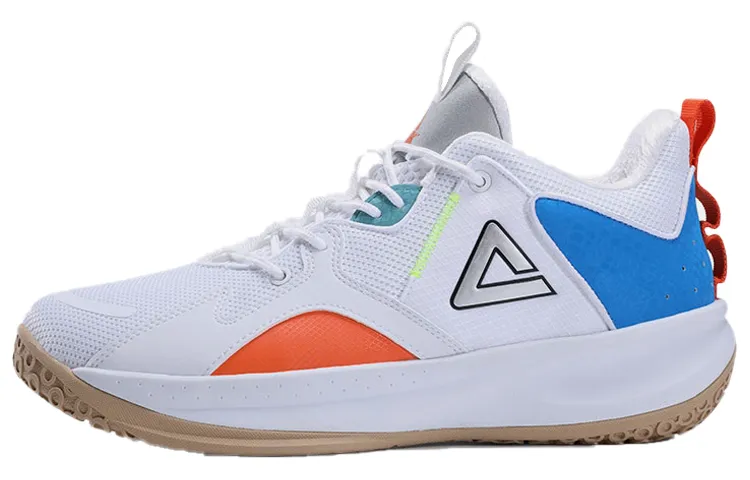 PEAK Cushioning Slip Resistant Abrasion Resistant Lightweight Rebound Low top Performance Basketball Shoes Men's