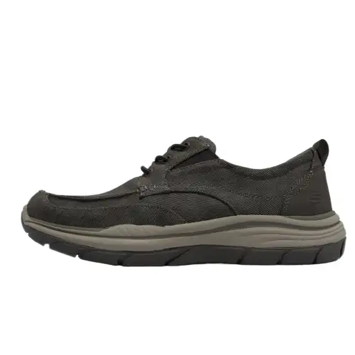 Skechers Abrasion Resistant Low top Canvas Shoes Men's Brown