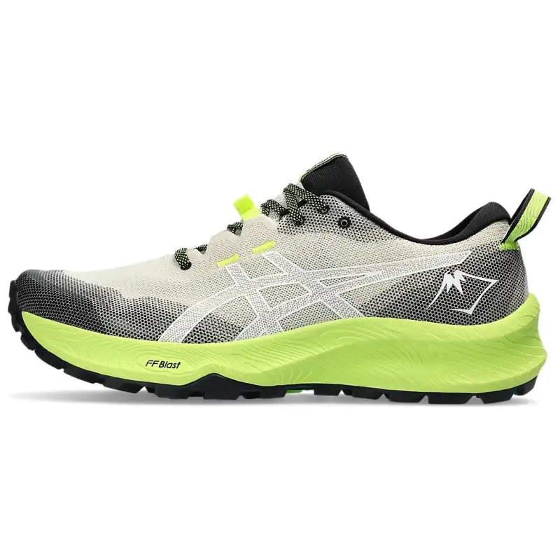 ASICS Gel Trabuco 12 Oatmeal White Green