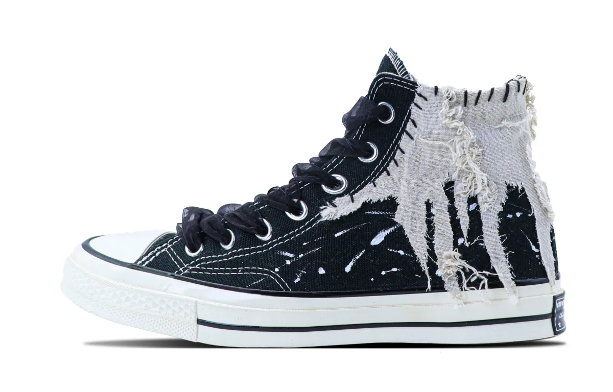 Converse 1970s Slip Resistant Abrasion Resistant Slip Resistant Abrasion Resistant High top Canvas Shoes Unisex Black