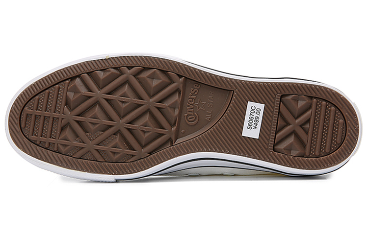 Женские кеды Converse Chuck Taylor All Star Big Eyelets Low (белые) — Белый — фото 5