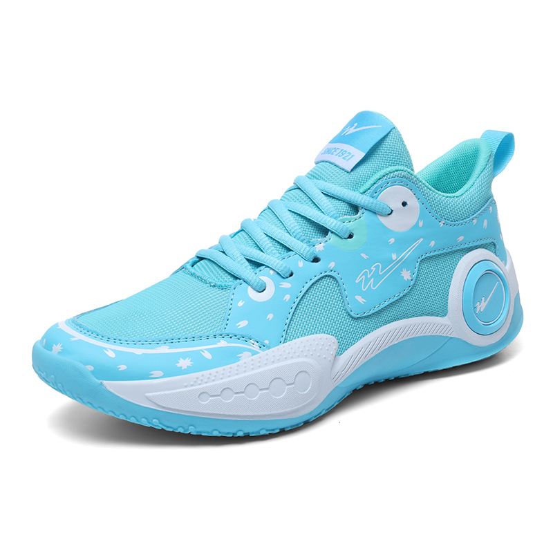 Binary Low top Basketball Shoes Unisex Aqua