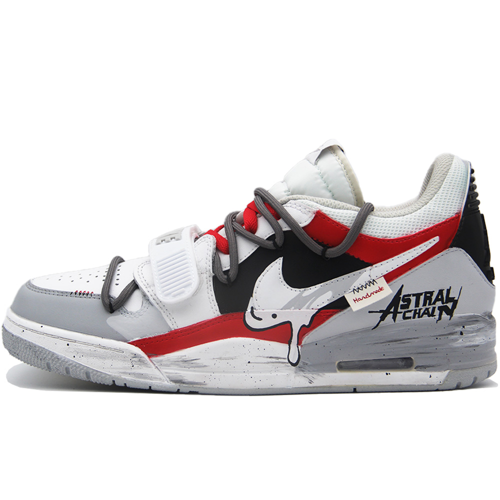 Jordan Legacy 312 Acidic Synthetic Leather, Leather Abrasion Resistant Low top Vintage Basketball Shoes Men’s