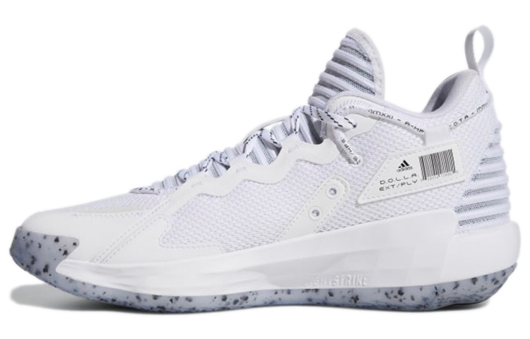 Dame 7 Adidas Extply 'Opponent Advisory - White'