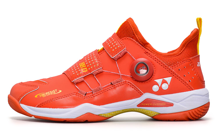 YONEX Power Cushion Badminton Shoes Unisex Low Top Red