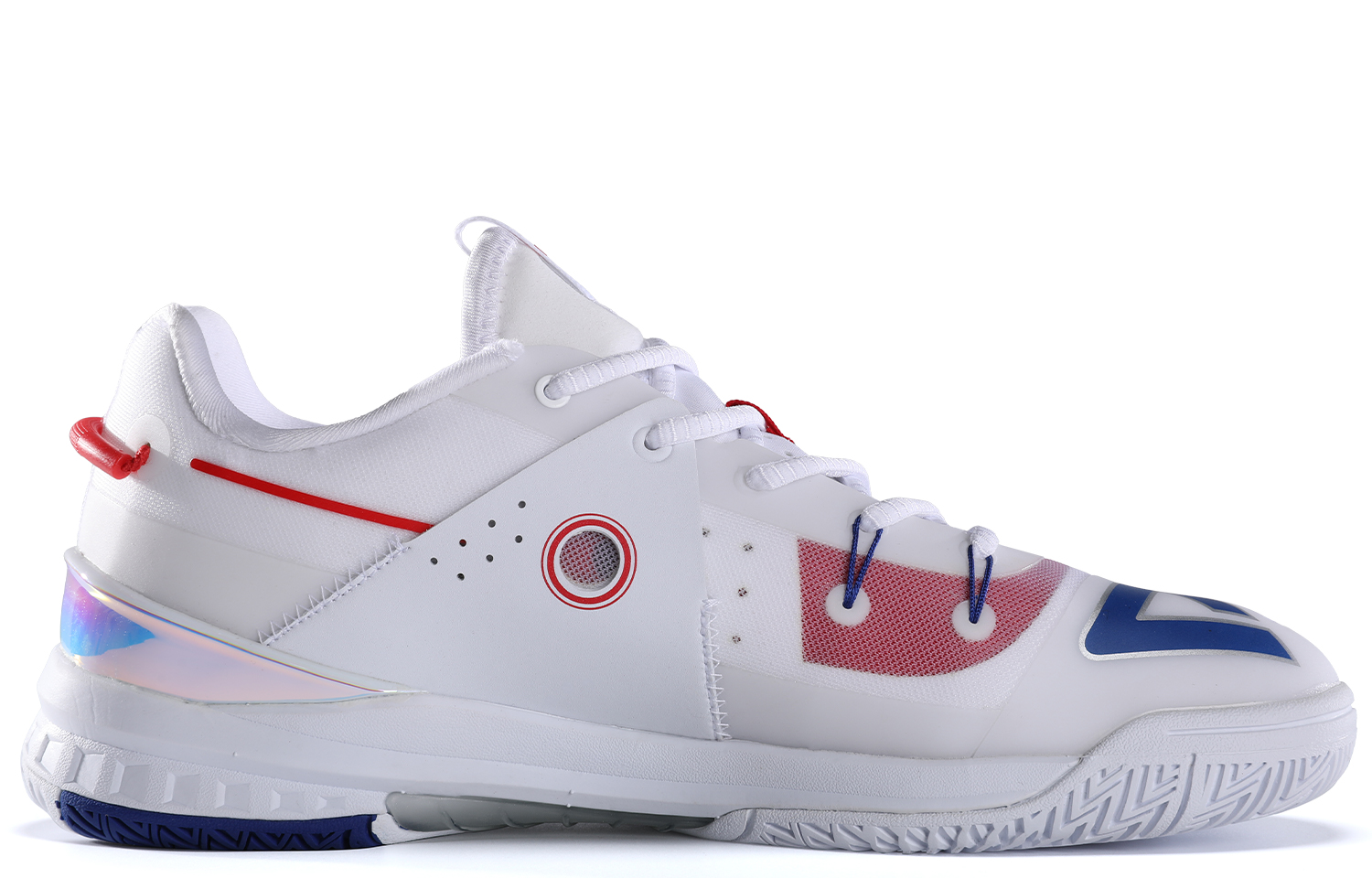 PEAK Taichi 4.0 Pro Cushioning Slip Resistant Abrasion Resistant Low top Training Shoes Men’s White Red