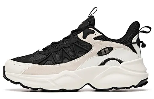 ANTA Training Shoes Women's Low Top Black/Ivory White