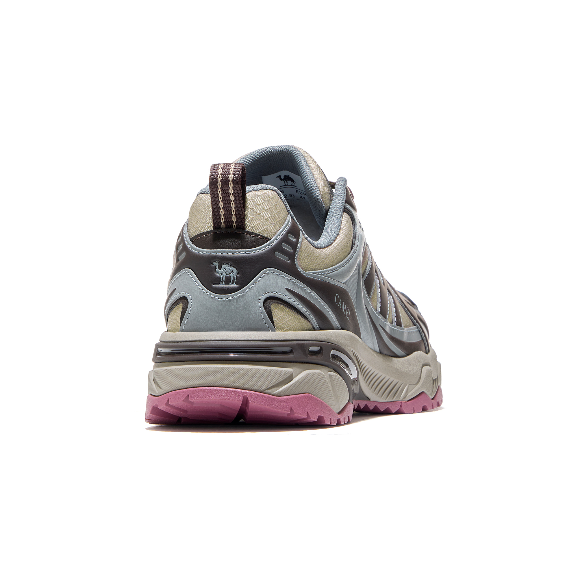 CAMEL Coiled Dragon 2.0 Slip Resistant Abrasion Resistant Low top Mountaineering Shoes Men’s White Black