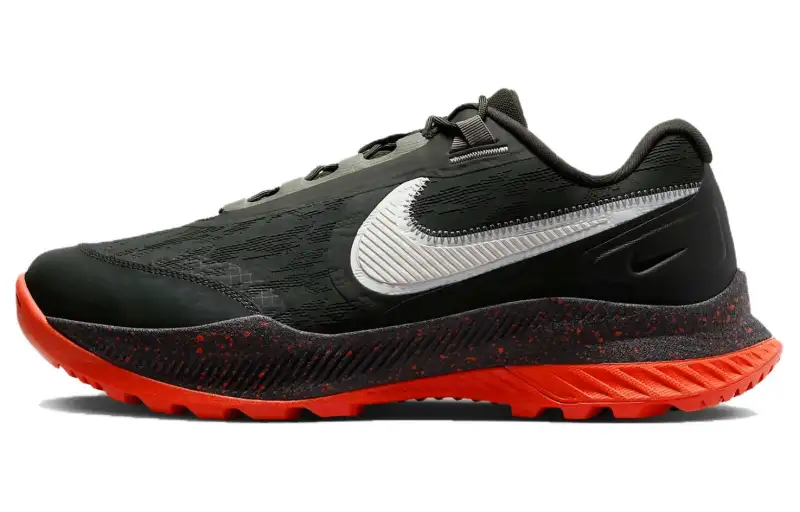 Nike React SFB Carbon Round Tip Cushioning, Wear Resistant Low top Mountaineering Hiking Shoes Men's Black Red