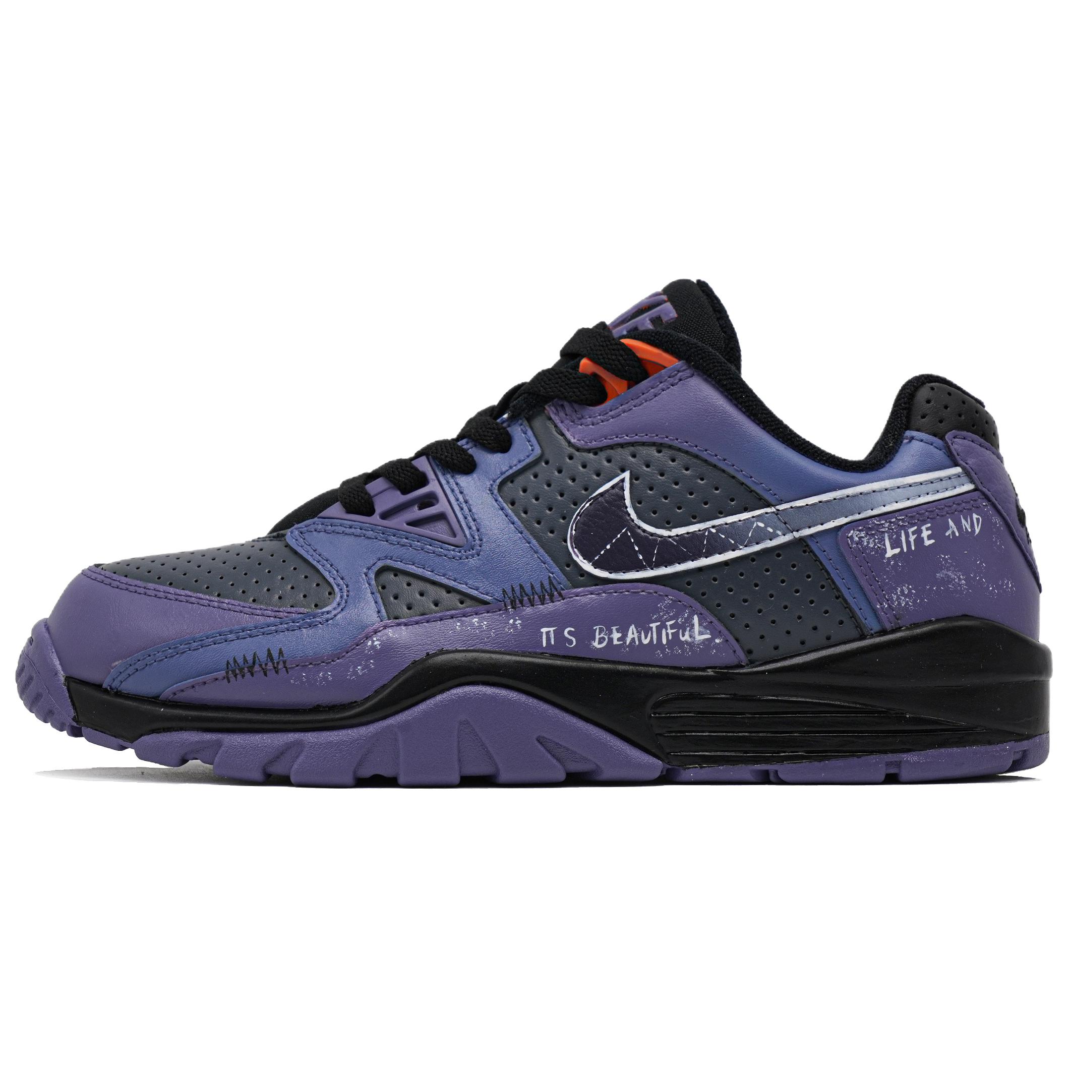 Nike Air Cross Trainer 3 Abrasion Resistant Low top Training Shoes Men’s Purple