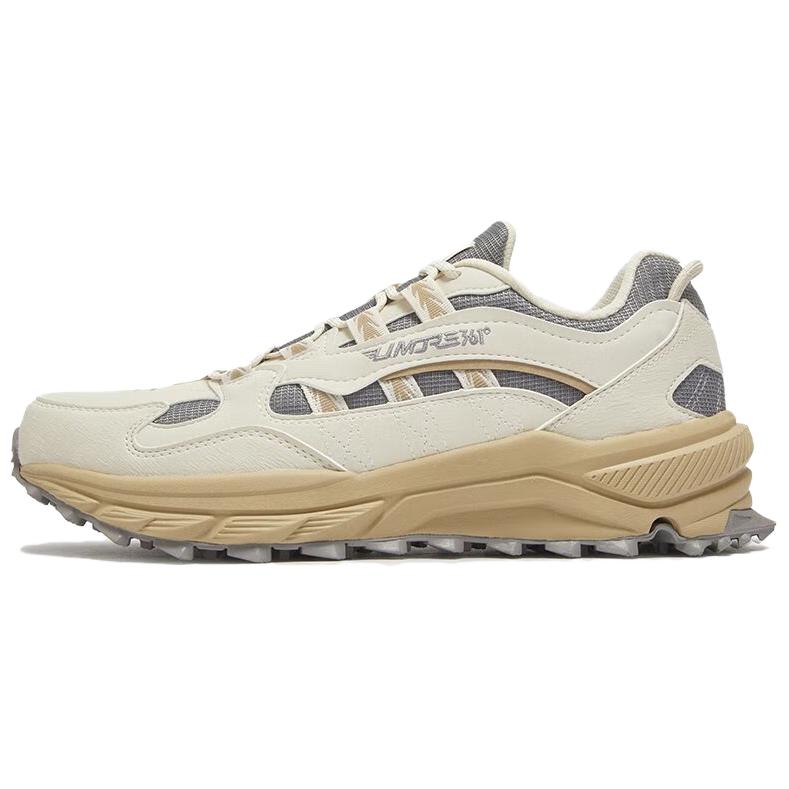 361° Breathable And Slip Resistant Breathable And Slip Resistant Low top Hiking Shoes Men’s Beige Gray