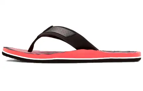 Under Armour Quiet Slippers Unisex Black Red