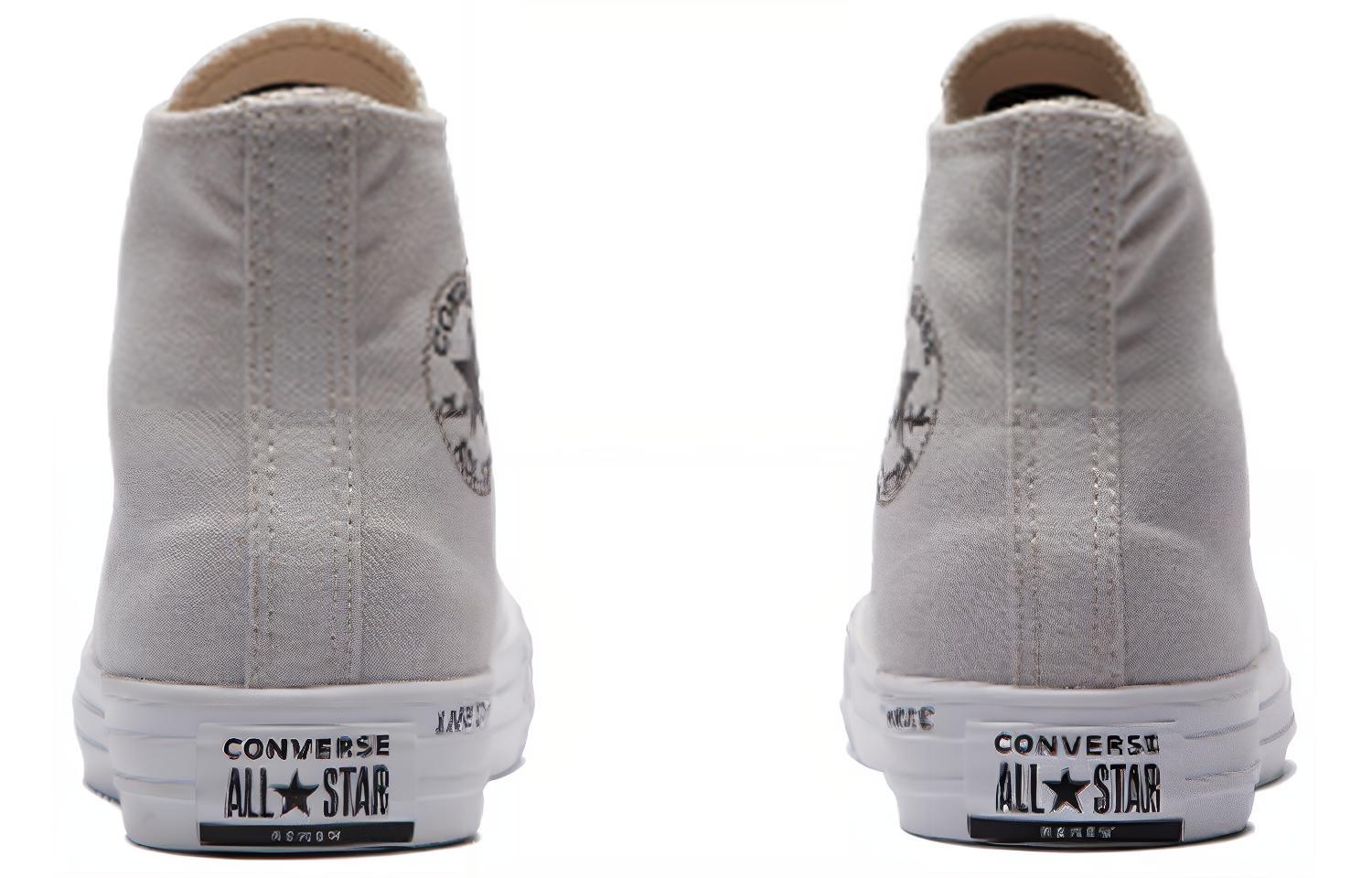 Кеды Converse Chuck Taylor All Star renew (серо-белые) — фото 4