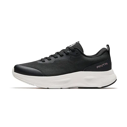 Anta Shen Xing LITE Cushioning Abrasion Resistant Coverage Low top Training Shoes Women's Basic Black