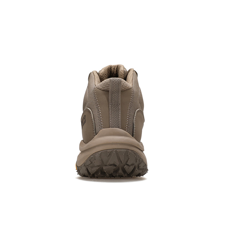 HUMTTO Fleece Lined Fashion Comfortable Cushioning Coverage Rebound High top Mountaineering Shoes Men’s Sand