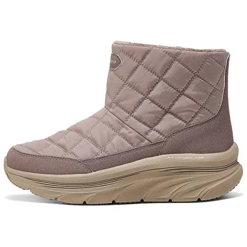 Skechers D'lux Walker Short Snow Boots Women's Pale Dogwood