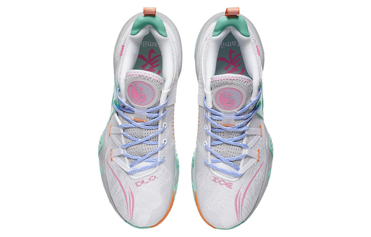 Li Ning Textile, Synthetic Leather, TPU Cushioning Slip Resistant Abrasion Resistant Coverage Support Low top