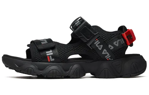 FILA Jagger Sports Black Sandals