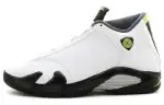 Jordan 14 Retro White Chartreuse