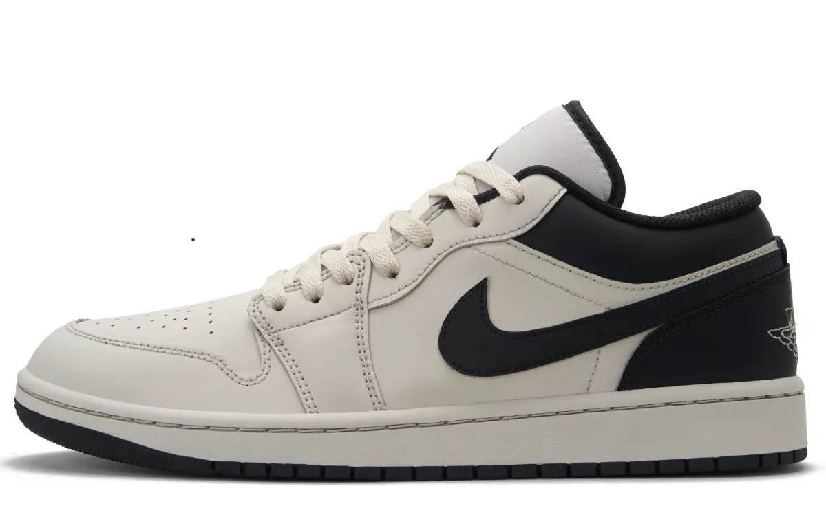 Jordan Air Jordan 1 Cocoa Milk Distressed Abrasion Resistant Abrasion Resistant Low top Vintage Basketball Shoes Men's