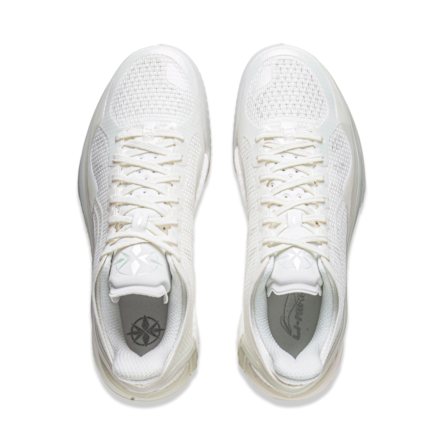 Li Ning Liren 4 V2 Cushioning Slip Resistant Support Lightweight Rebound Low top Basketball Shoes Men’s White