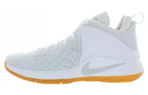 Nike LeBron Witness Cushioning Slip Resistant Abrasion Resistant Coverage Support Mid top Basketball Shoes Men's