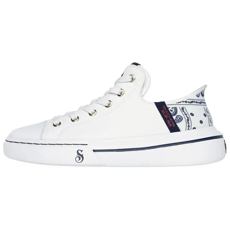 Skechers Slip Ins Low top Canvas Shoes Men's White