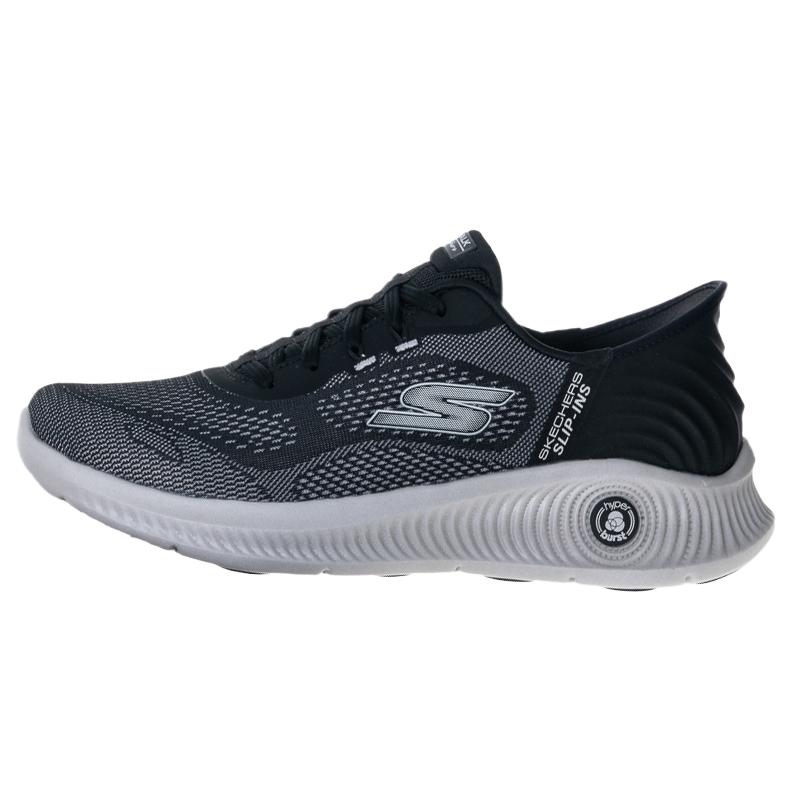 Skechers BOUNDER 2.0 Comfortable Low top Training Shoes Men's Black/Gray