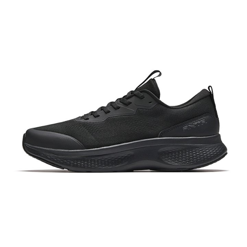 Anta Shen Xing LITE Cushioning Abrasion Resistant Breathable Low top Walking Shoes Men’s Basic Black