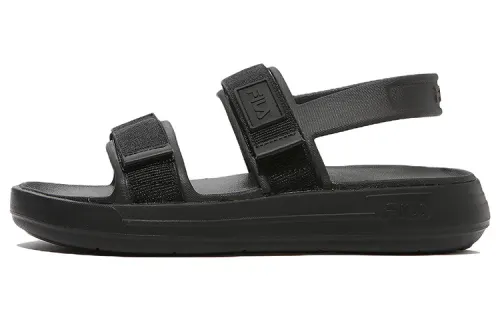 FILA Fong Sandals Sandal Unisex Black Korean Style
