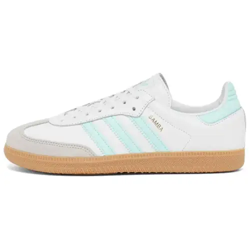 Adidas Samba Og J 'White Semi Flash Aqua'