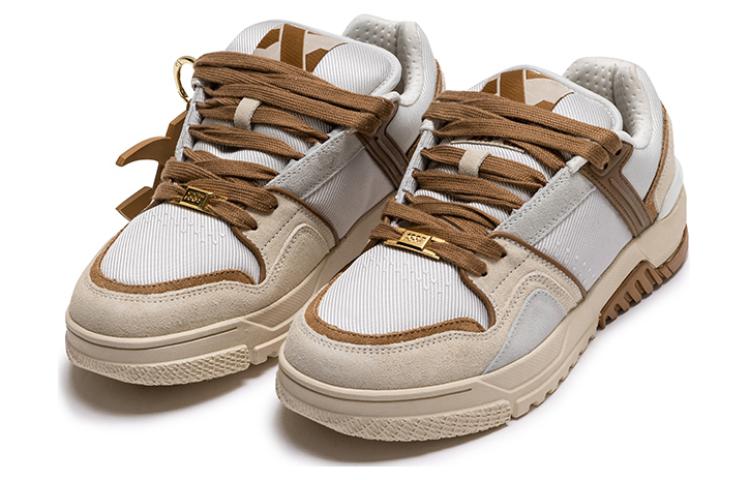 XTEP Cushioning, Wear Resistant Low top Training Shoes Women’s White Brown