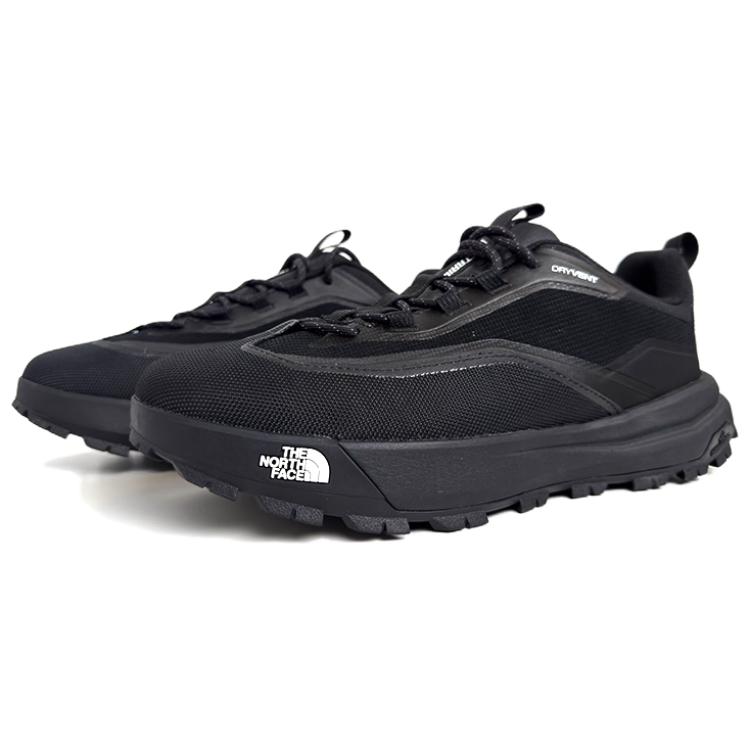 THE NORTH FACE Offtrail Waterproof Low top Mountaineering Hiking Shoes Unisex Black