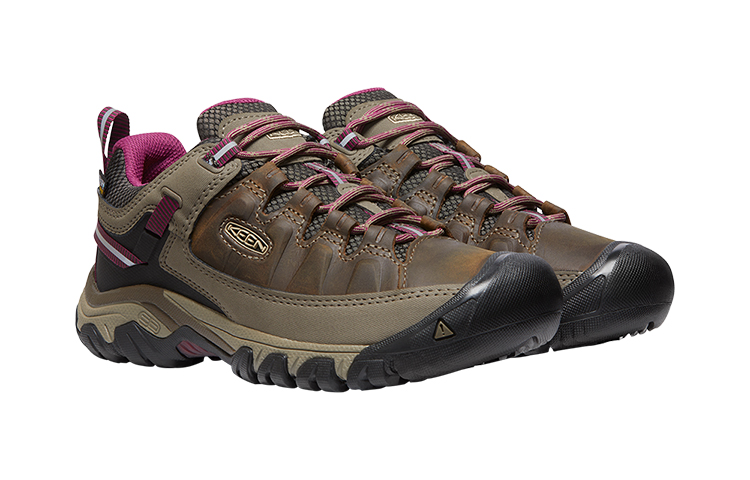 KEEN Targhee 3 WP Cushioning Anti-Slip And Wear-Resistant Low-Top Outdoor Hiking Trekking Shoes Women’s Brown