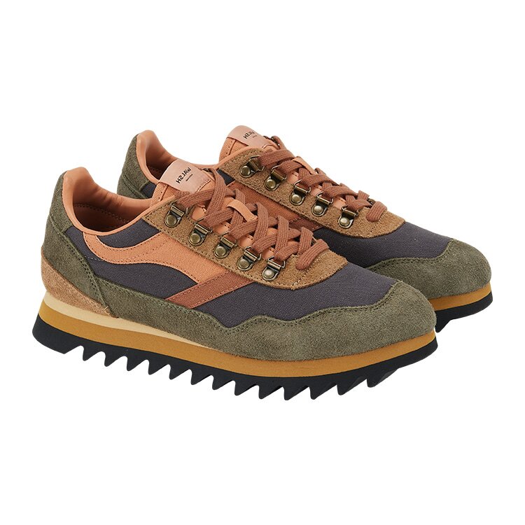 Norman Walsh ENS Slip Resistant Abrasion Resistant Low top Hiking Shoes Unisex Brown