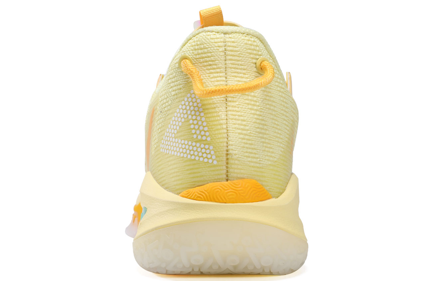 PEAK Lightning 9 Taichi Cushioning Coverage Support Low top Basketball Shoes Men’s Yellow