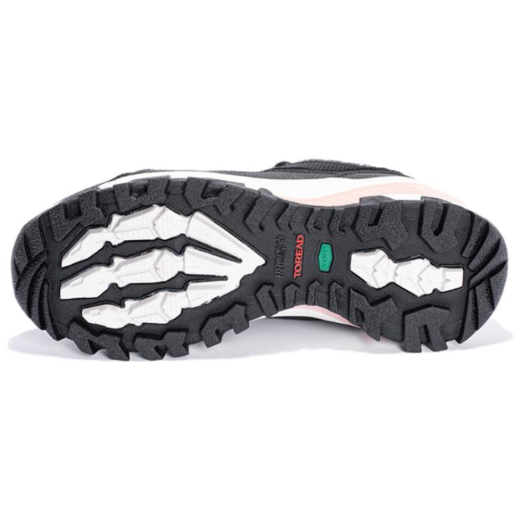 TOREAD Outdoor Casual Slip Resistant, Abrasion Resistant, Breathable Low top Hiking Shoes Women’s Black