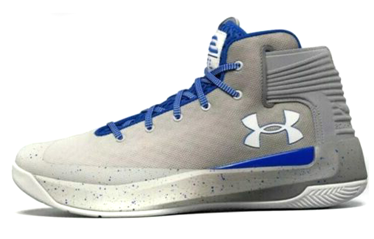 Мужские кроссовки Under Armour Under Armour Curry 3 SC 3ZER0 (серо-белые)