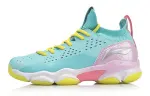 Li Ning 2.0 Cushioning Mid top Badminton Shoes Women's Electric Blue