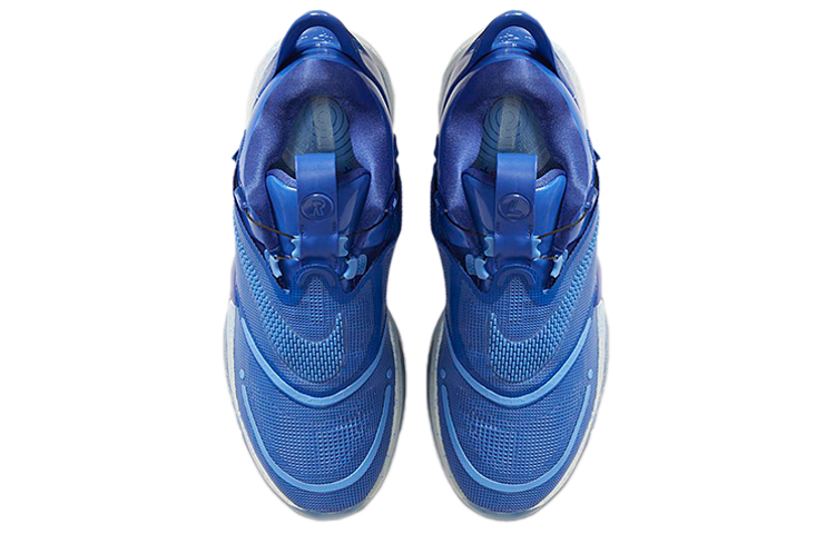 Мужские кроссовки Nike Adapt bb 2.0 (голубые) — фото 4