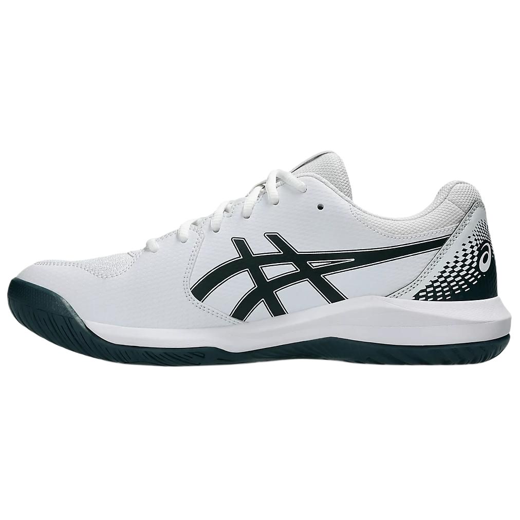 ASICS Gel Dedicate 8 Cushioning Breathable Lightweight Low top Tennis Shoes Men’s White