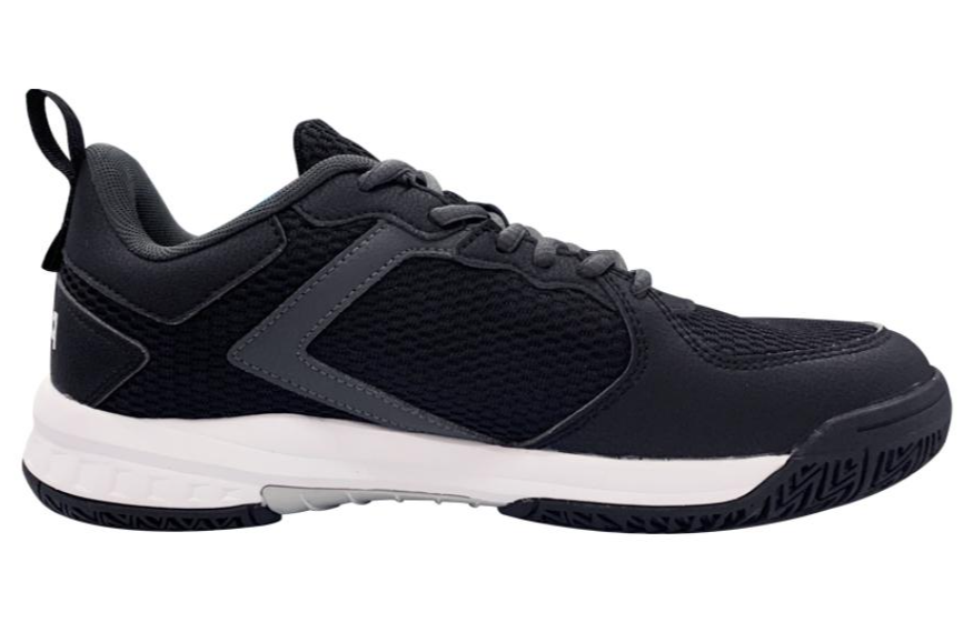 PEAK Slip Resistant, Abrasion Resistant, Breathable Low top Badminton And Table Tennis Shoes Unisex Black White