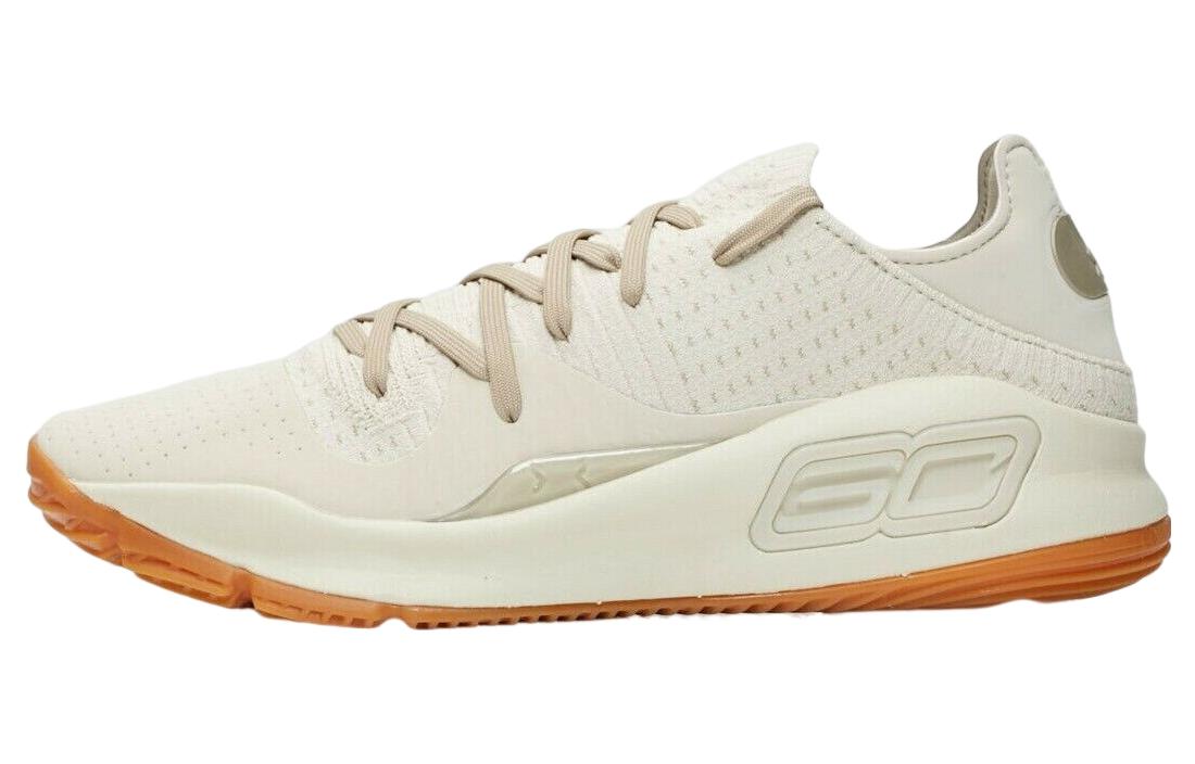 Under Armour Curry 4 Curry 4 Low Baja non-slip lightweight low-top practical basketball shoes men's gray