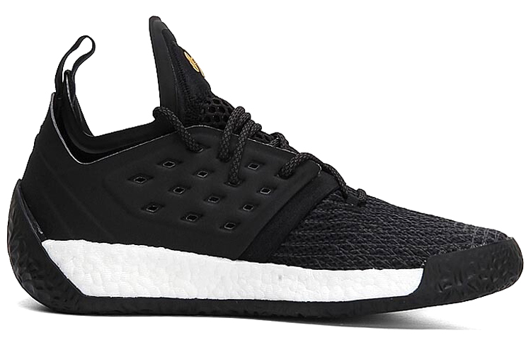 Мужские кроссовки adidas Harden Vol.2 Imma Be A Star 2 (черный / золотой) — Чёрный / золотой — фото 2